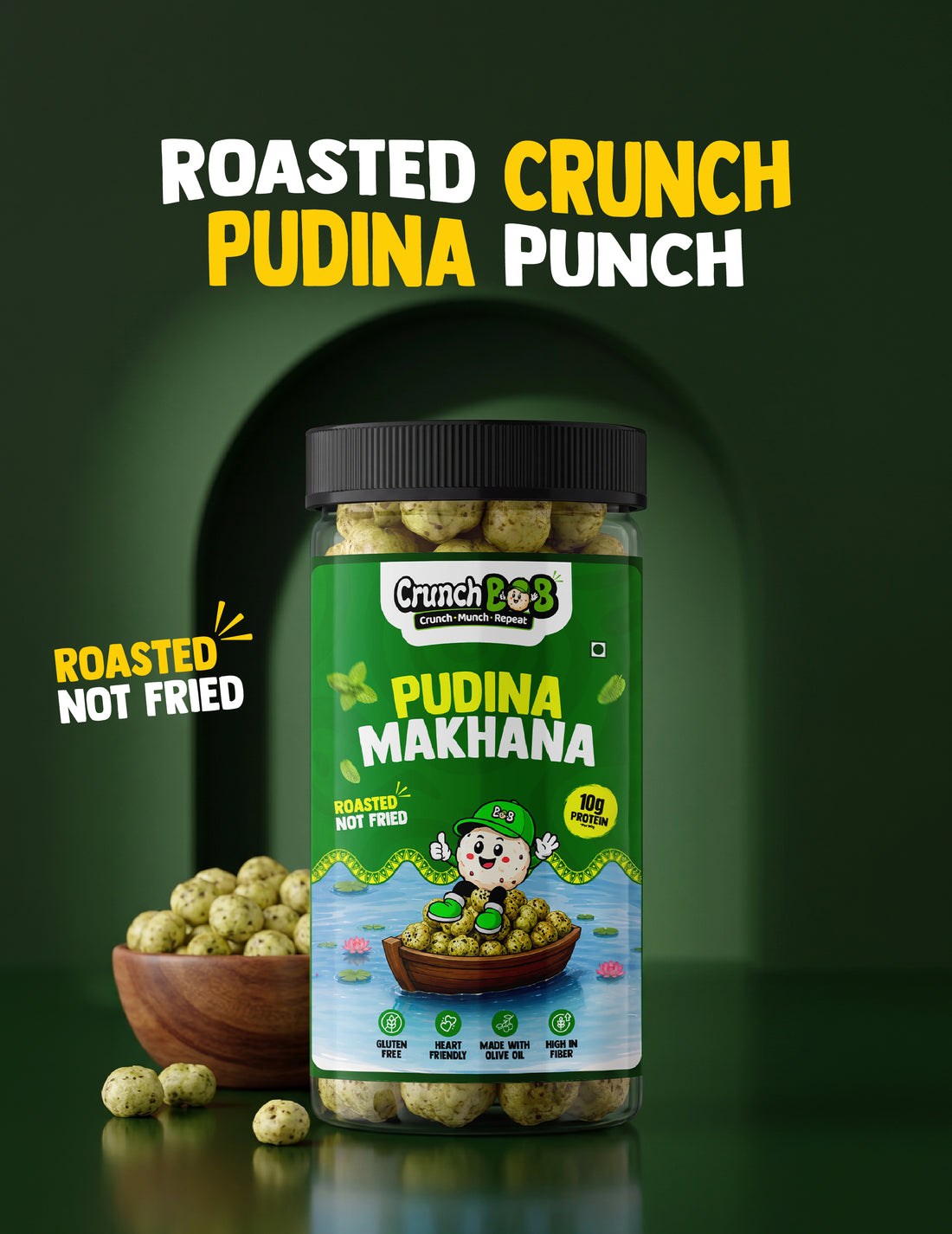 CrunchBoB Everyday Munch Combo – Pack of 5 | 80gm