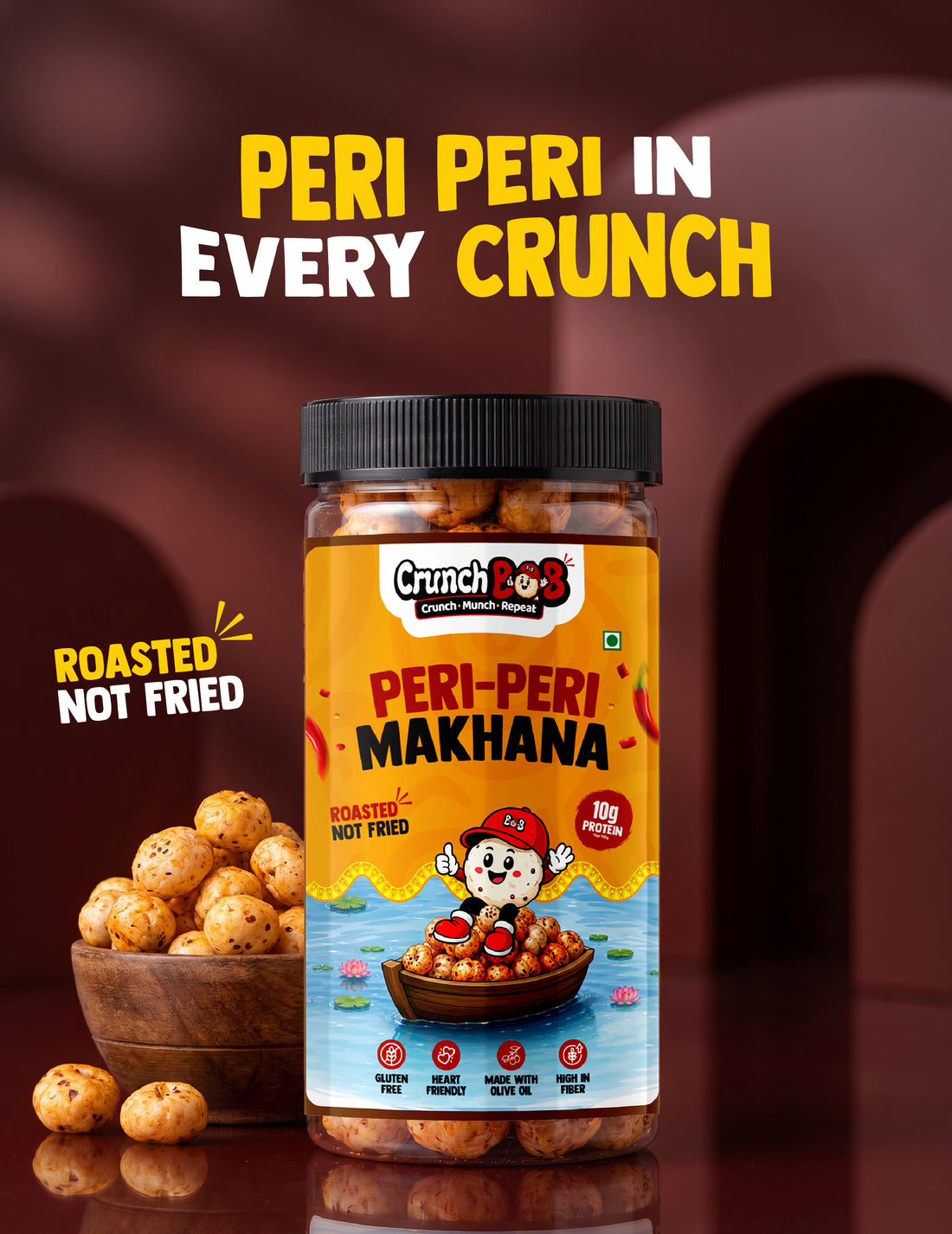 CrunchBoB Everyday Munch Combo – Pack of 5 | 80gm